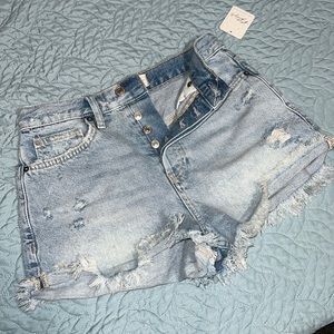 Free people Jean shorts